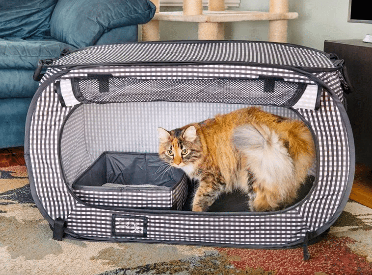 Collapsible Travel Cat Crate