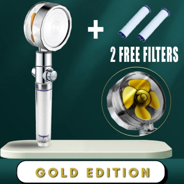 360° Rotating Water-Saving Shower Head – High Pressure