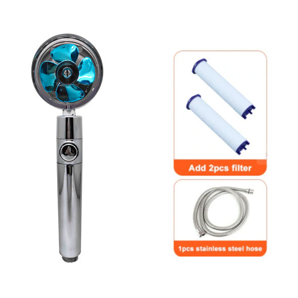 360° Rotating Water-Saving Shower Head – High Pressure
