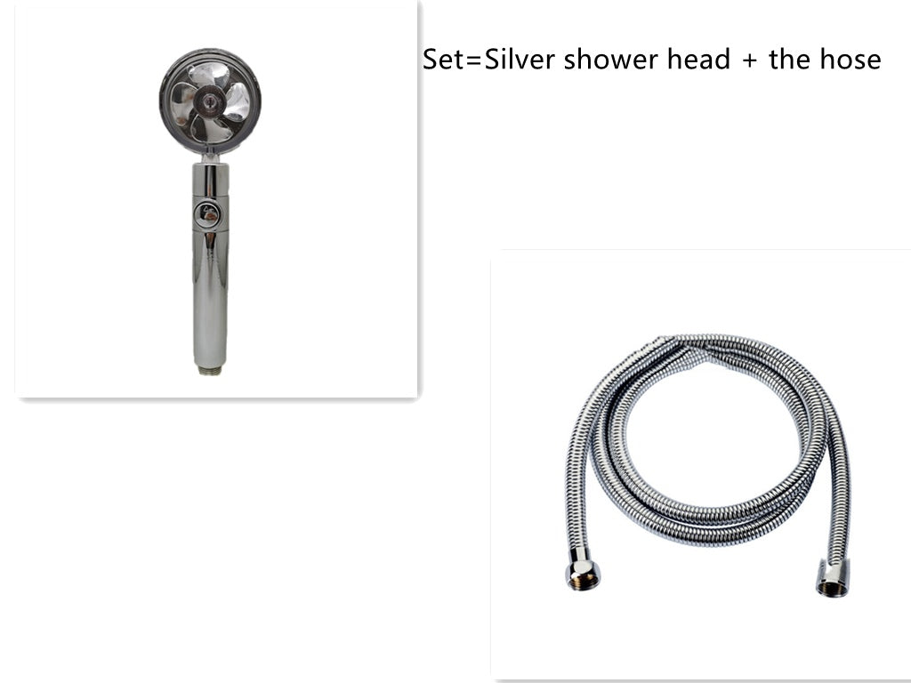 360° Rotating Water-Saving Shower Head – High Pressure