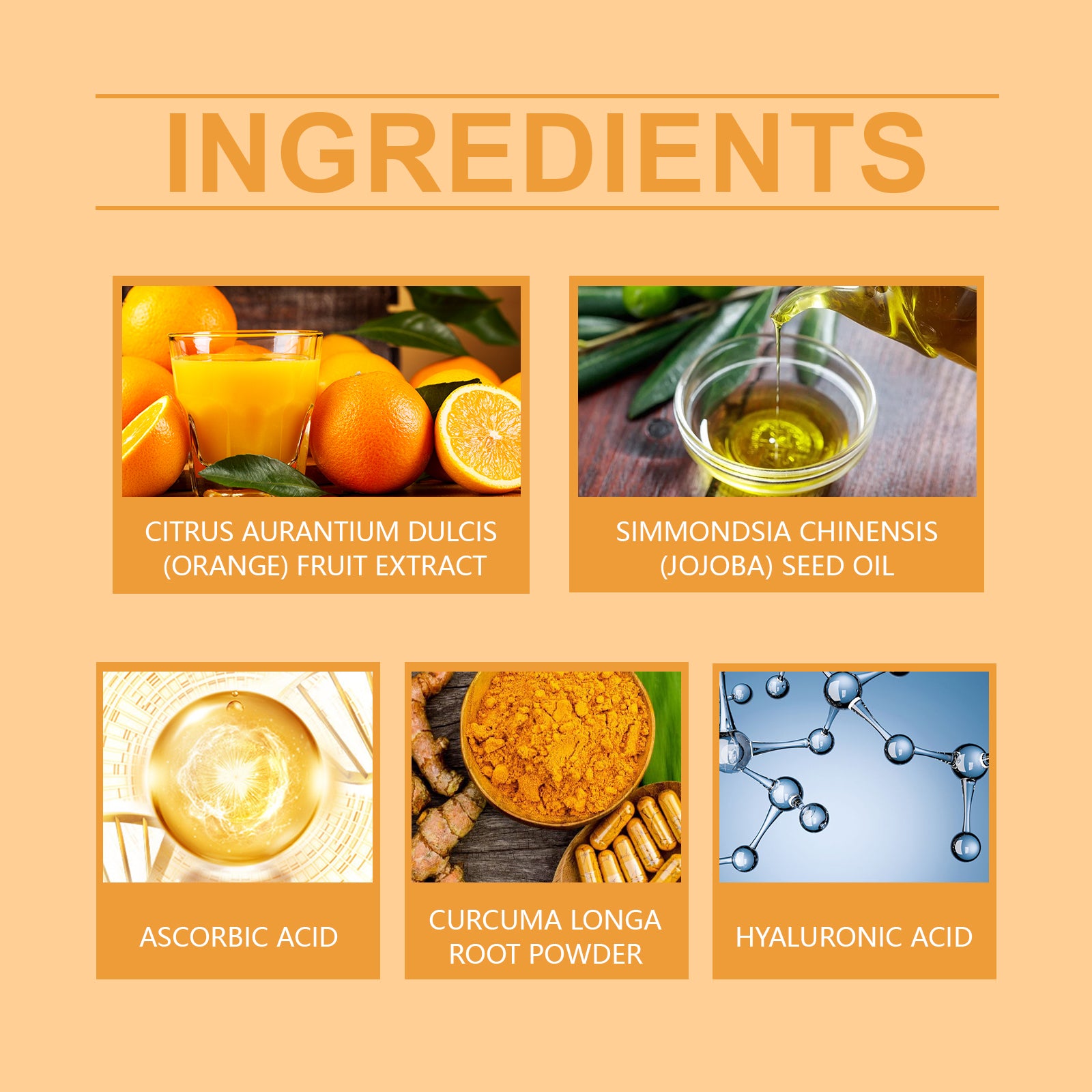 Hoygi Vitamin C Facial Essence – Hydrating, Brightening & Anti-Wrinkle Face Oil for Firm, Glowing Skin