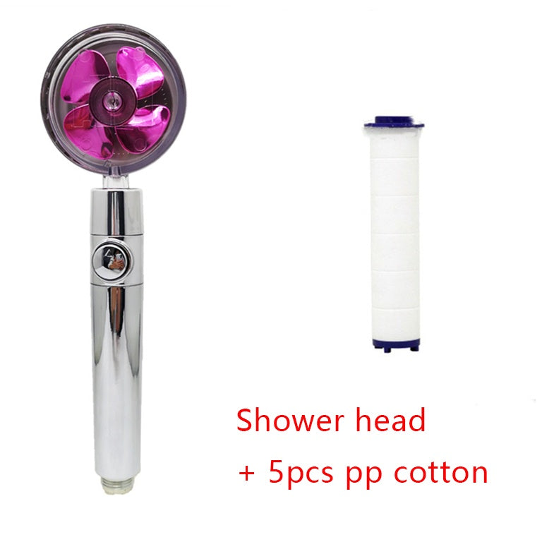 360° Rotating Water-Saving Shower Head – High Pressure