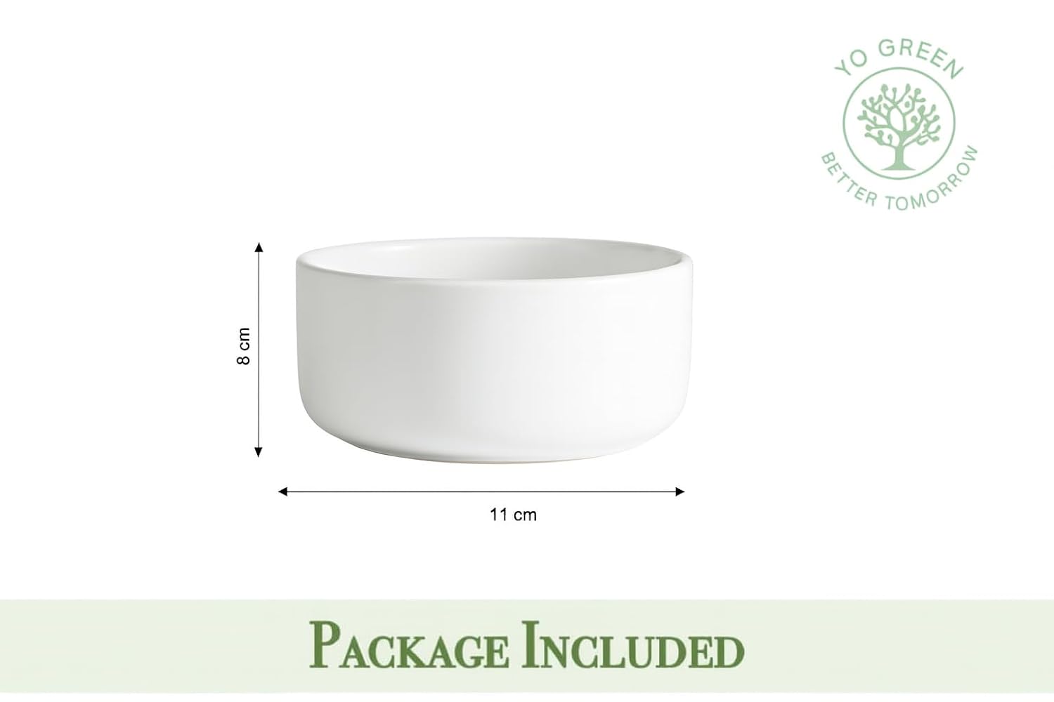 Ceramic Single Pot for Lucky Brazilian Wood Plant for Living Room - Healthy Indoor Feng Shui Plant, Low Maintenance Air Purifying Decor