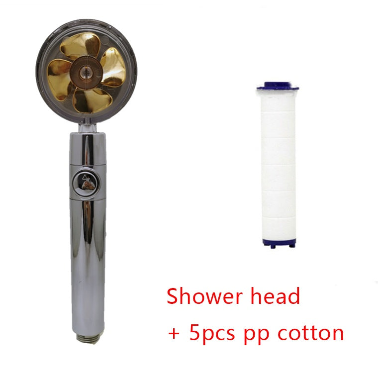 360° Rotating Water-Saving Shower Head – High Pressure