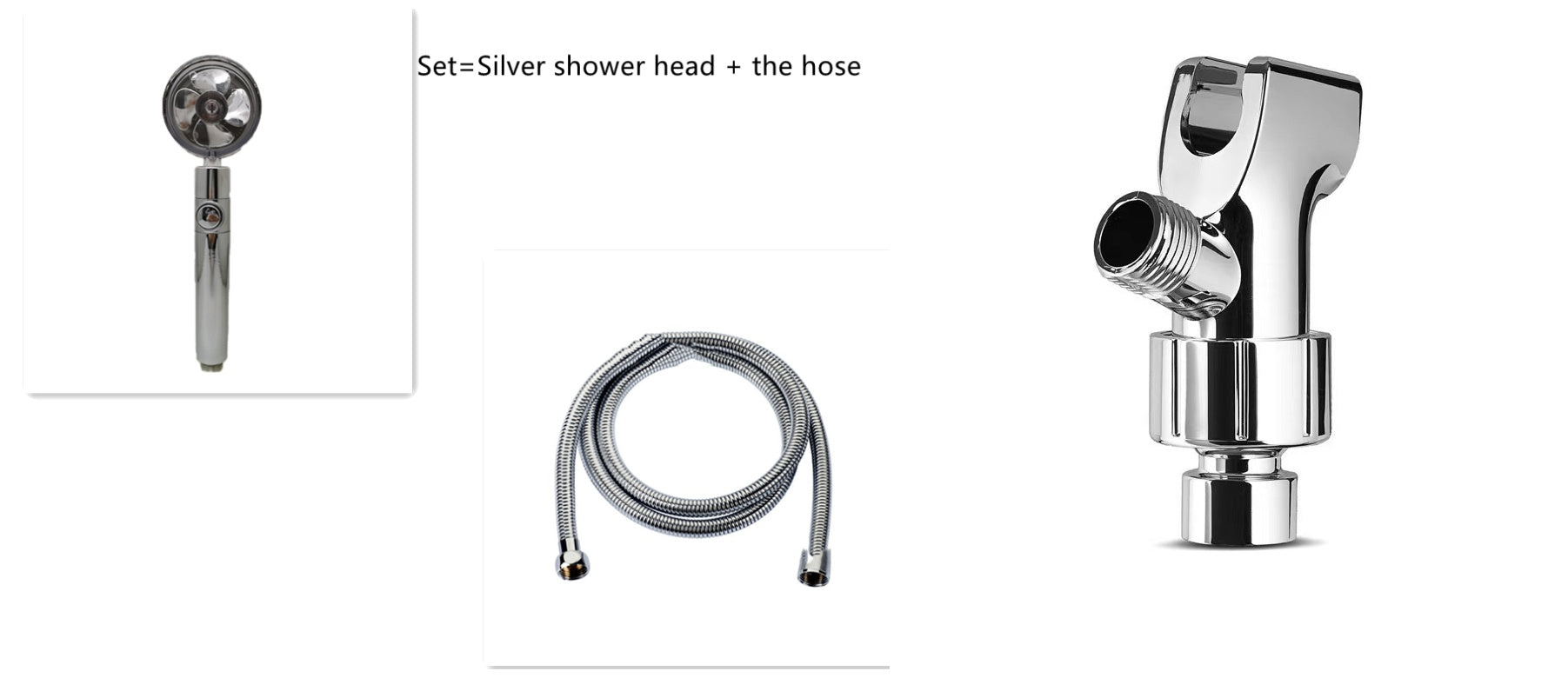 360° Rotating Water-Saving Shower Head – High Pressure