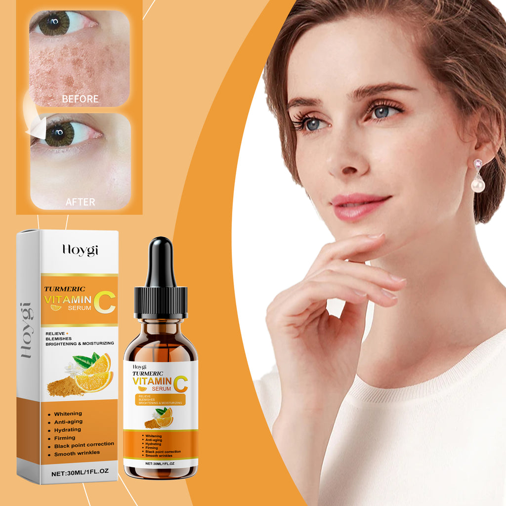 Hoygi Vitamin C Facial Essence – Hydrating, Brightening & Anti-Wrinkle Face Oil for Firm, Glowing Skin