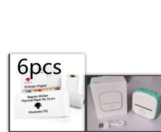 Portable Bluetooth Mini Thermal Label Printer – Home Photo, Student Wrong Question & Price Tag Printer