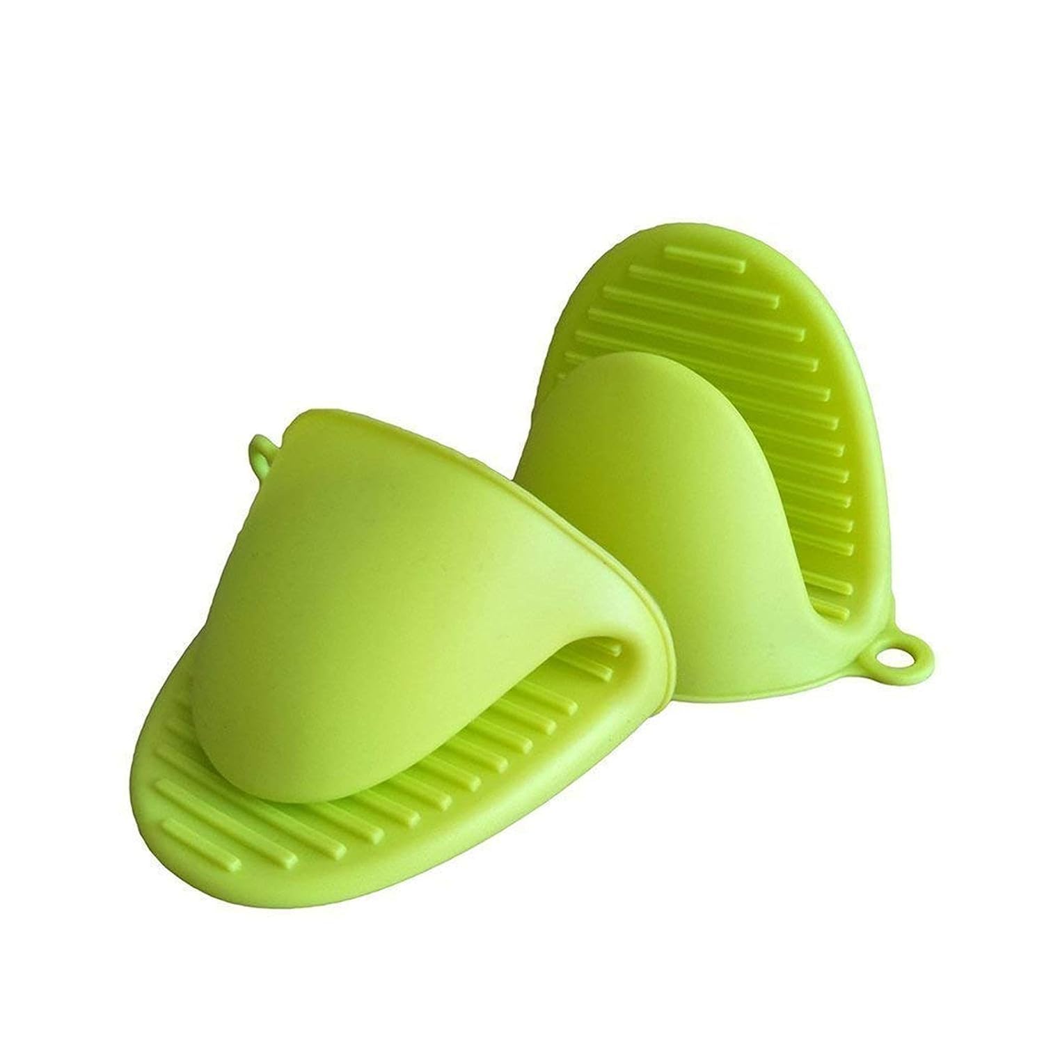 Silicone Holder for Hot Utensils, Heat Resistant Oven Mittens, Non-Slip Grip, Pinch Grip for Hot Pots, 1 Set, Random Colour