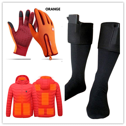 Winter Touchscreen Motorcycle Gloves – Waterproof Fleece