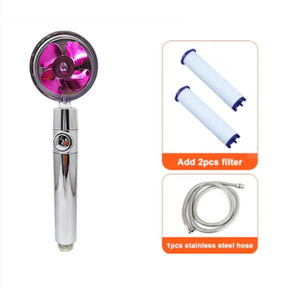 360° Rotating Water-Saving Shower Head – High Pressure