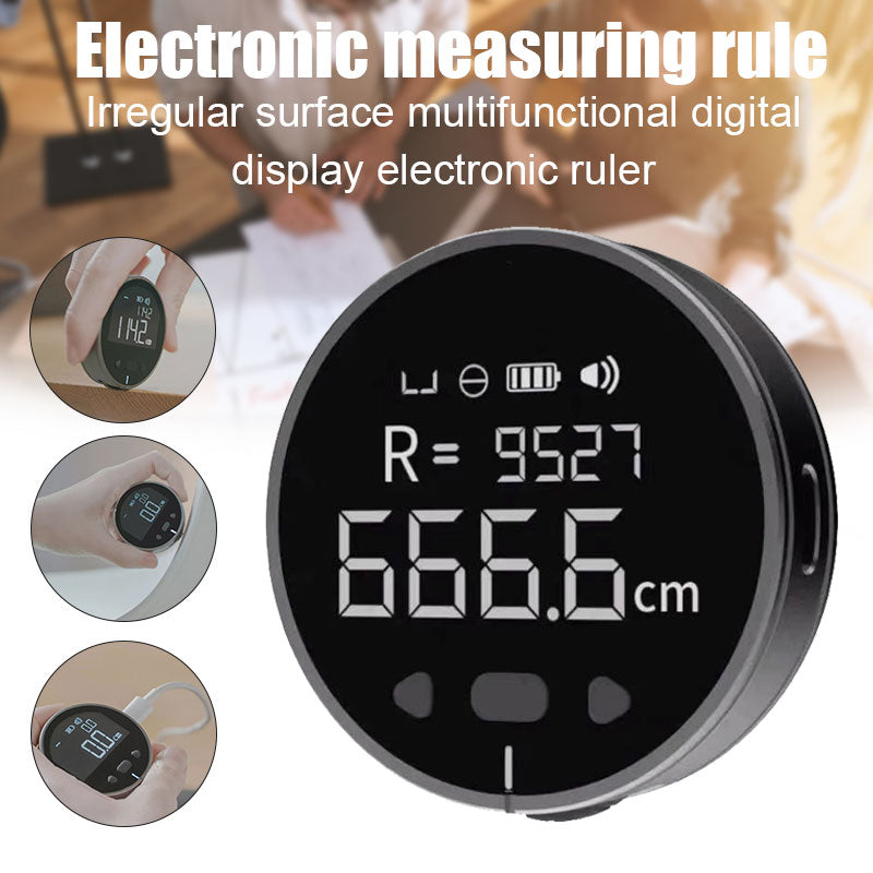 Digital LCD Tape Measure – High Precision Electronic Ruler