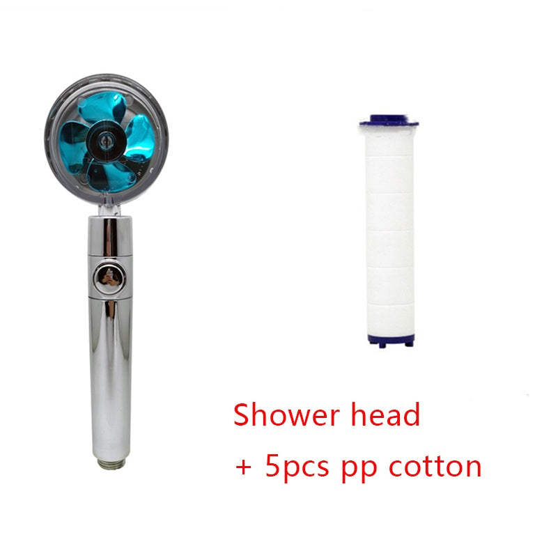 360° Rotating Water-Saving Shower Head – High Pressure