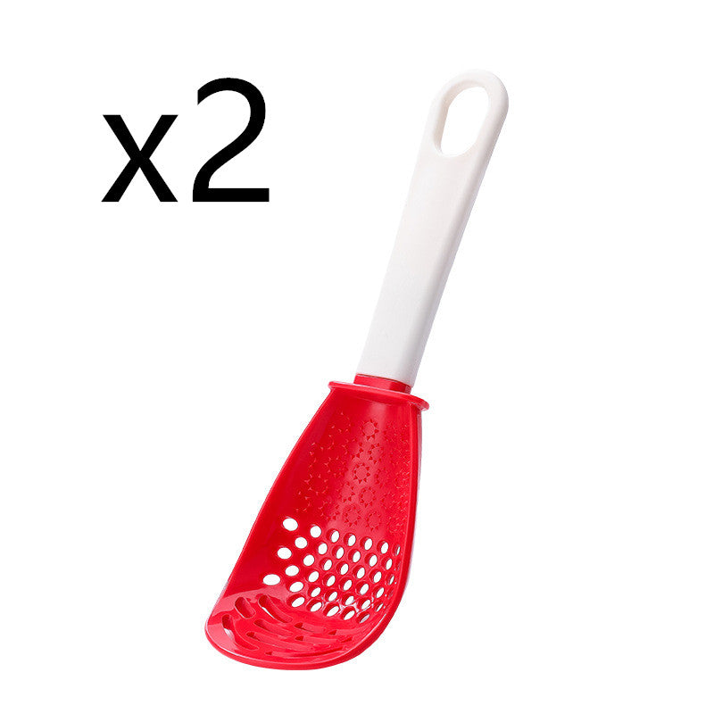 5-in-1 Garlic Press Spoon Masher – Kitchen Multi-Tool