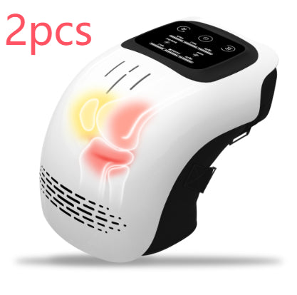 Intelligent Heated Knee Massager – Rechargeable Infrared Laser Therapy for Pain Relief