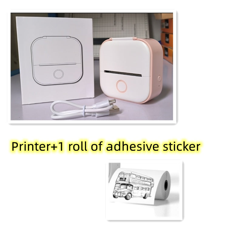 Portable Bluetooth Mini Thermal Label Printer – Home Photo, Student Wrong Question & Price Tag Printer
