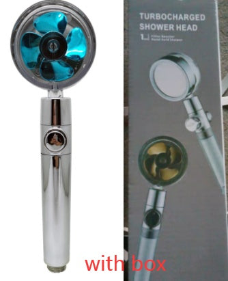 360° Rotating Water-Saving Shower Head – High Pressure