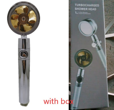 360° Rotating Water-Saving Shower Head – High Pressure