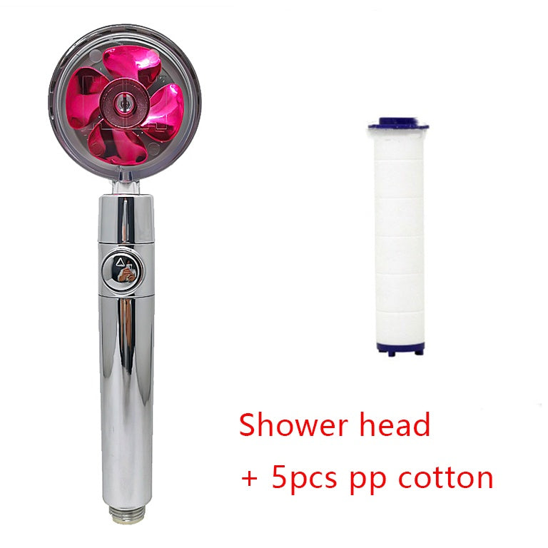 360° Rotating Water-Saving Shower Head – High Pressure