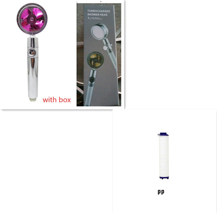 360° Rotating Water-Saving Shower Head – High Pressure