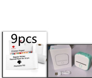 Portable Bluetooth Mini Thermal Label Printer – Home Photo, Student Wrong Question & Price Tag Printer