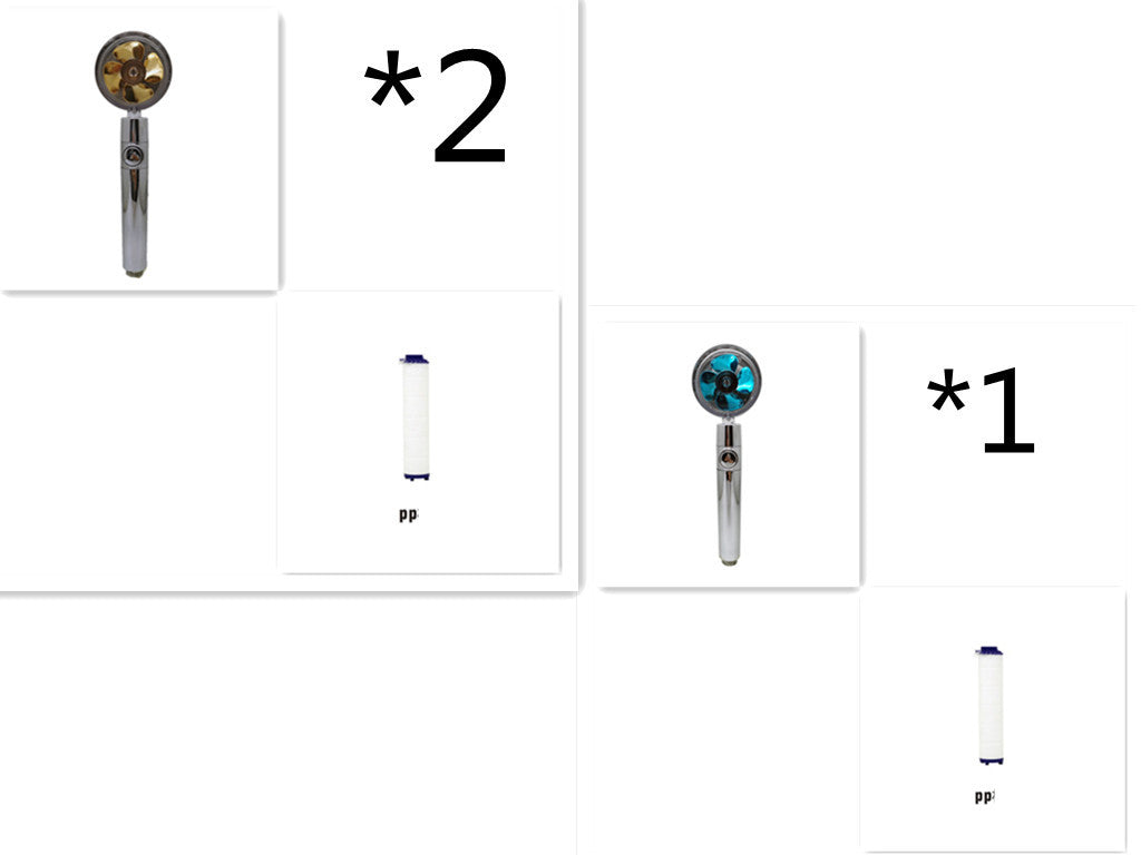 360° Rotating Water-Saving Shower Head – High Pressure