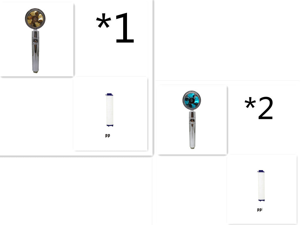 360° Rotating Water-Saving Shower Head – High Pressure