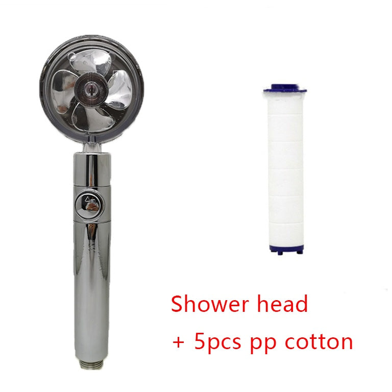 360° Rotating Water-Saving Shower Head – High Pressure