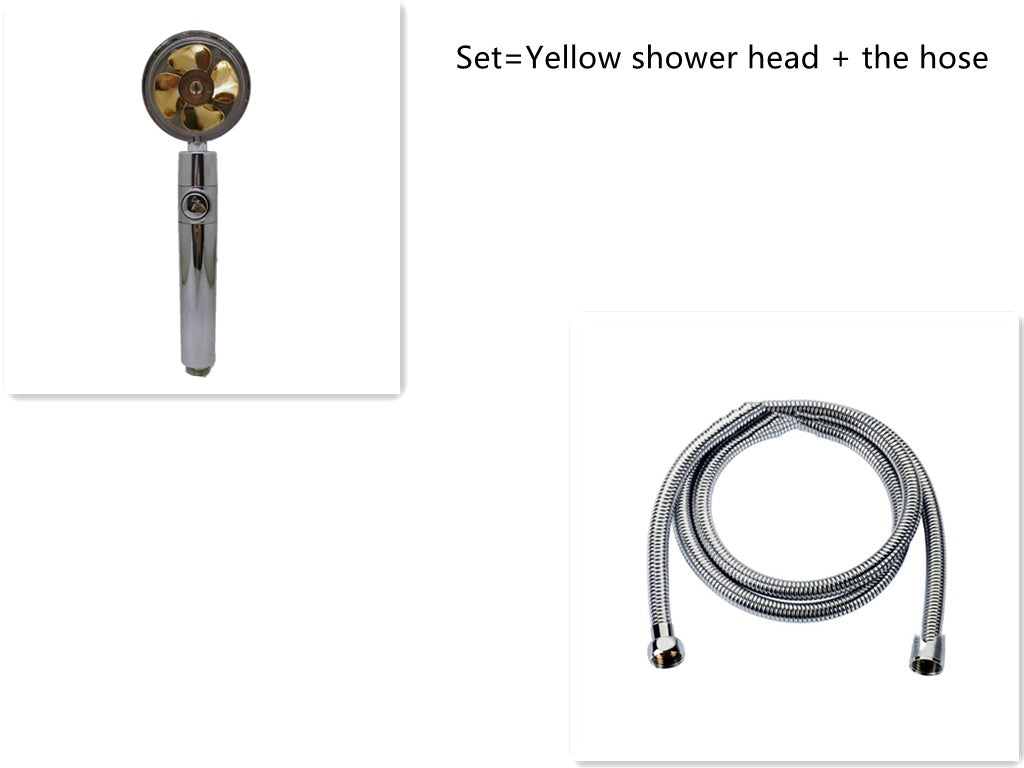 360° Rotating Water-Saving Shower Head – High Pressure