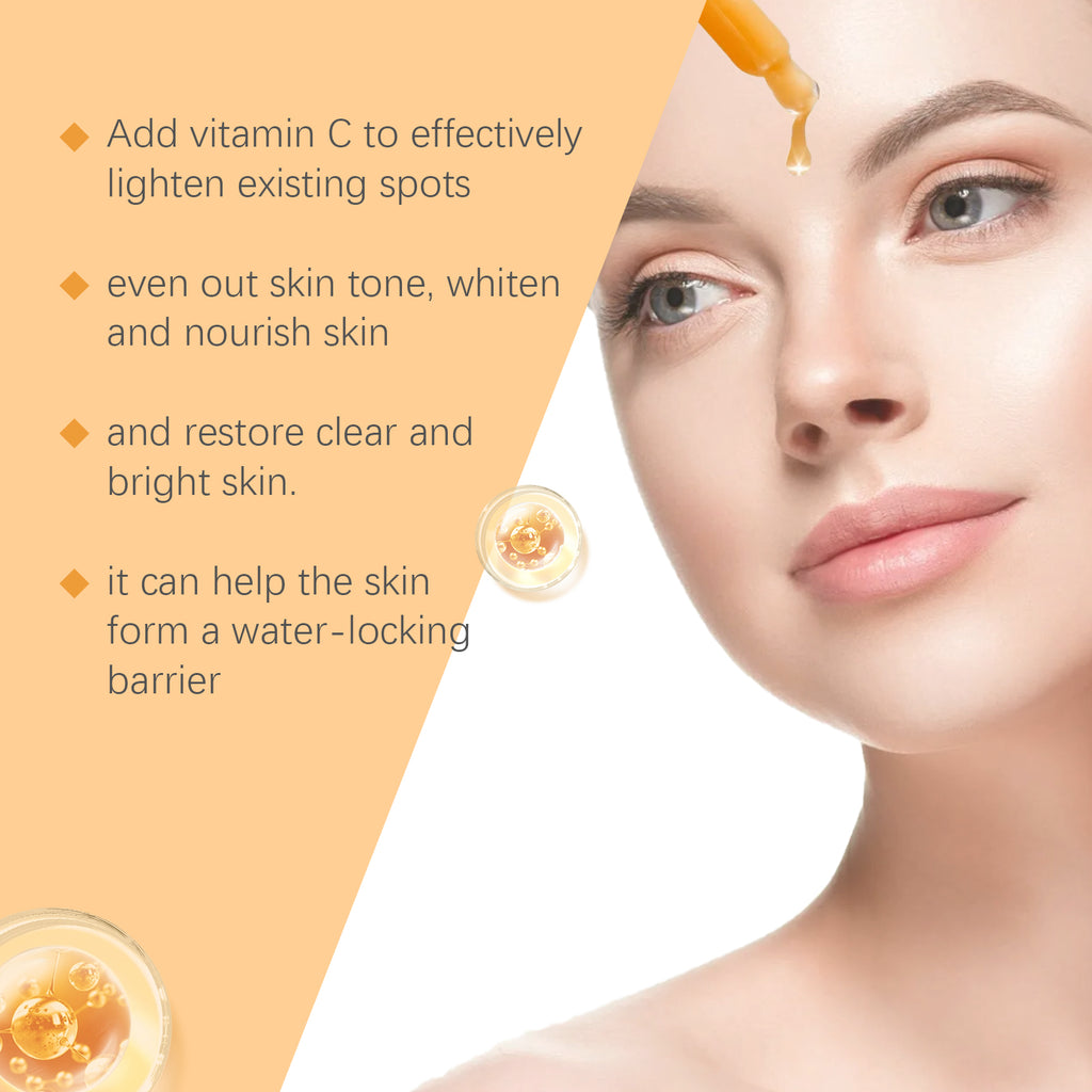 Hoygi Vitamin C Facial Essence – Hydrating, Brightening & Anti-Wrinkle Face Oil for Firm, Glowing Skin