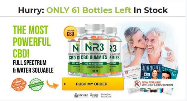 NR3 CBD Gummies Review –  Pain Relief With Leaf Living CBD Hemp Oil!