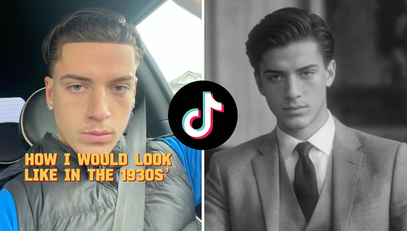 How To Get The1930s AI Filter On TikTok